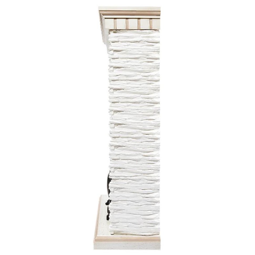 Каминокомплект Electrolux EFP/P-1020LS с порталом Porto Classic камень белый/шпон беленый дуб