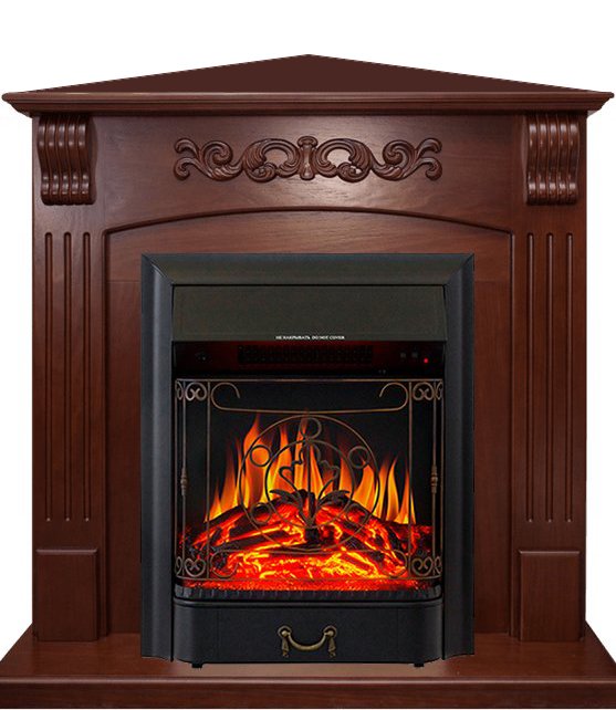 Каминокомплект Royal Flame Sorrento угловой c очагом Majestic FX Black