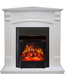 Каминокомплект Royal Flame Sorrento угловой c очагом Majestic FX Black