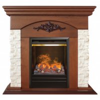 Каминокомплект RealFlame Neapolis NT с очагом 3D Olympic