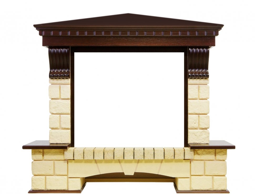 Портал Dimplex Pierre Luxe сланец угловой под очаги Symphony