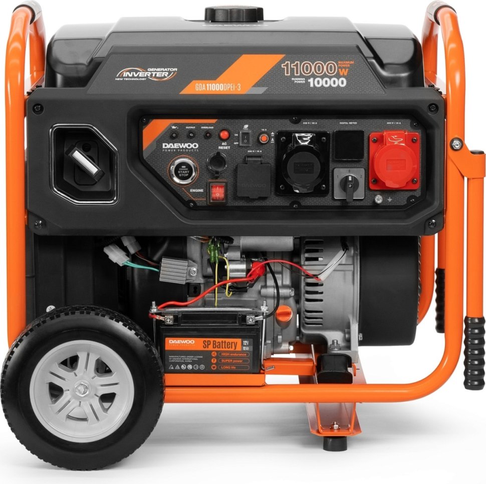 Генератор бензиновый инверторный Daewoo GDA 11000DPEi-3