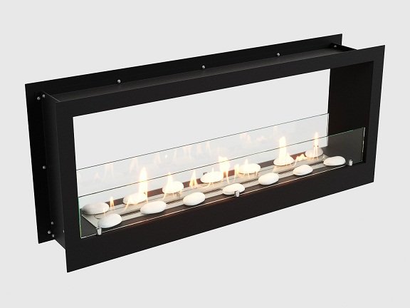 Встроенный биокамин Lux Fire Сквозной 1130 S ВБКС-1130S