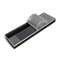 Внутрипольный конвектор КЗТО Бриз 300*80*1500 U 8Ал 12