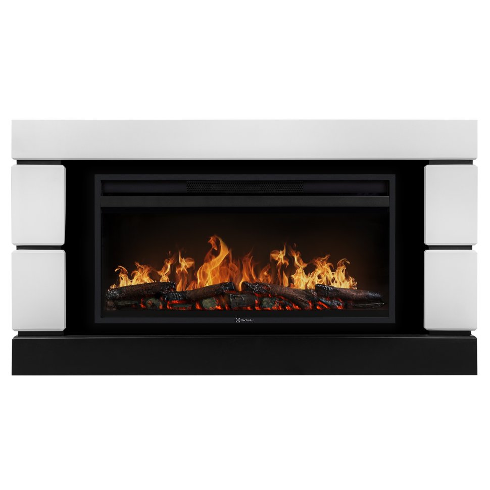 Каминокомплект Firelight Moderno 42/40/36 + очаг Electrolux EFP/P-4220LS белый