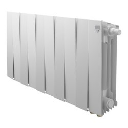 Биметаллический радиатор отопления Royal Thermo PianoForte 300 Серебристый VR80 10 секций