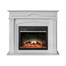 Каминокомплект RealFlame Mirra 26 WT с очагом Moonblaze Lux Brass S