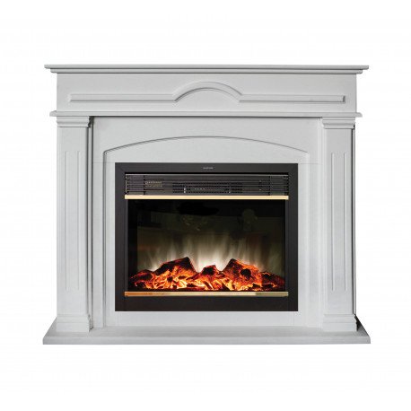 Каминокомплект RealFlame Mirra 26 WT с очагом Moonblaze Lux Brass S