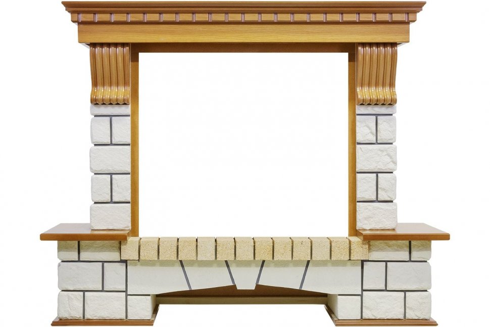 Портал Dimplex Pierre Luxe под очаги Symphony дуб