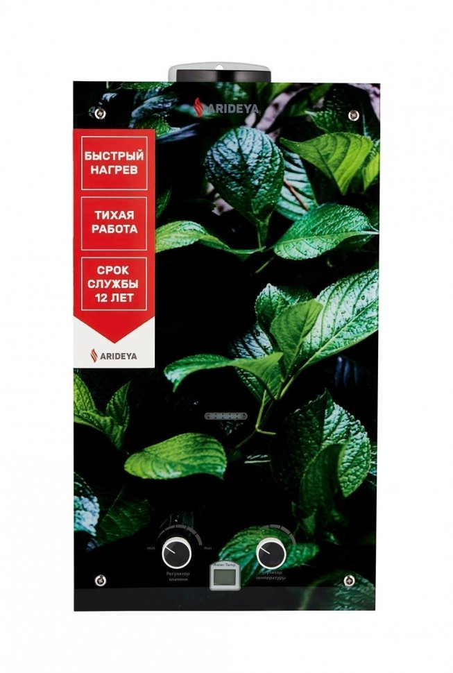 Водонагреватель проточный газовый Arideya JSD 20 G1 L (Листья)
