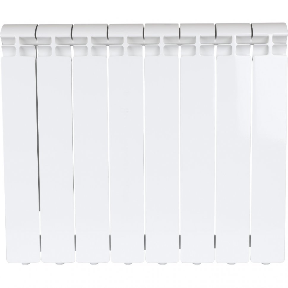 Радиатор алюминиевый STOUT Alpha 500 (8 секций)