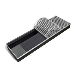 Внутрипольный конвектор КЗТО Бриз 300*80*1900 U 5Ал 12