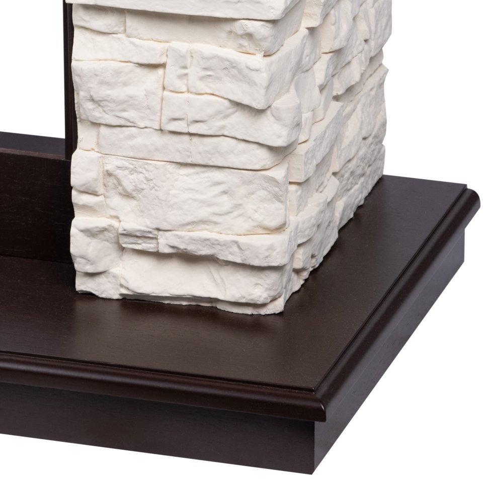 Каминокомплект Electrolux EFP/P-3620LS портал Michigan 42/40/36 камень молочный/шпон темный