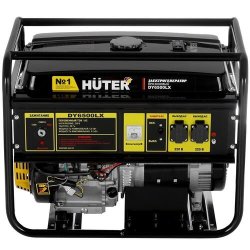 Бензиновый электрогенератор Huter DY6500LX