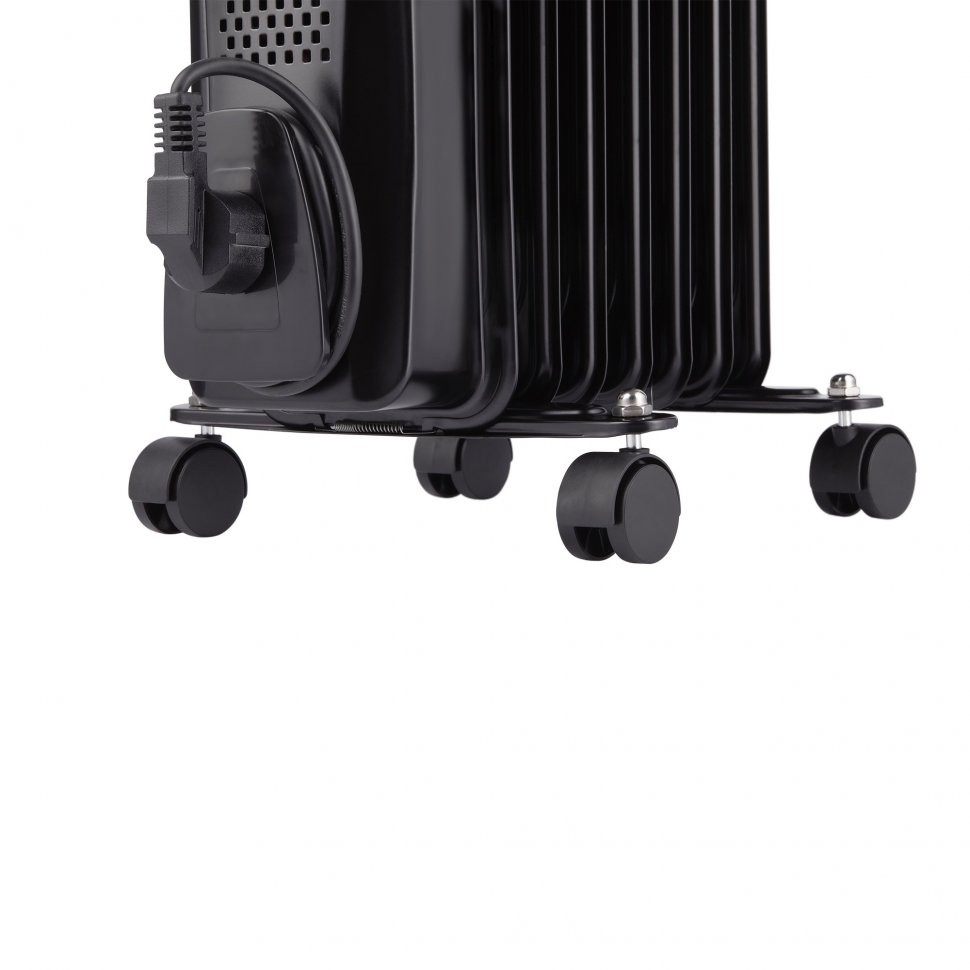 Масляный радиатор Ballu BOH/CL-05BRN Classic Black 5 секций