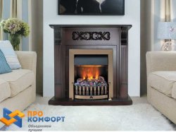 Электрический камин Dimplex Danville Antique Brass FB2