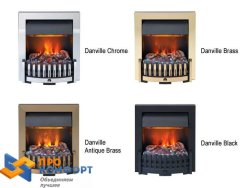 Электрический камин Dimplex Danville Antique Brass FB2