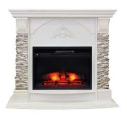 Каминокомплект RealFlame Athena GR STD/EUG/25/24 WT с очагом Eridan 24