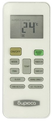 Настенная сплит-система Бирюса B-36APR/B-36APQ Aurora On/Off