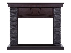 Портал Firelight Porto 25 камень черный/шпон венге