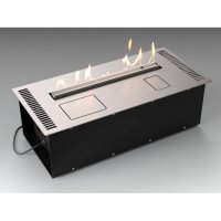 Автоматический биокамин Lux Fire Smart Flame 600 RC Inox